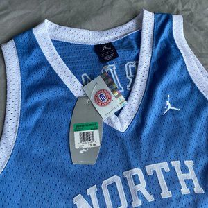 JORDAN #23 JERSEY BRAND NEW WITH TAGS NC BNWT BLUE